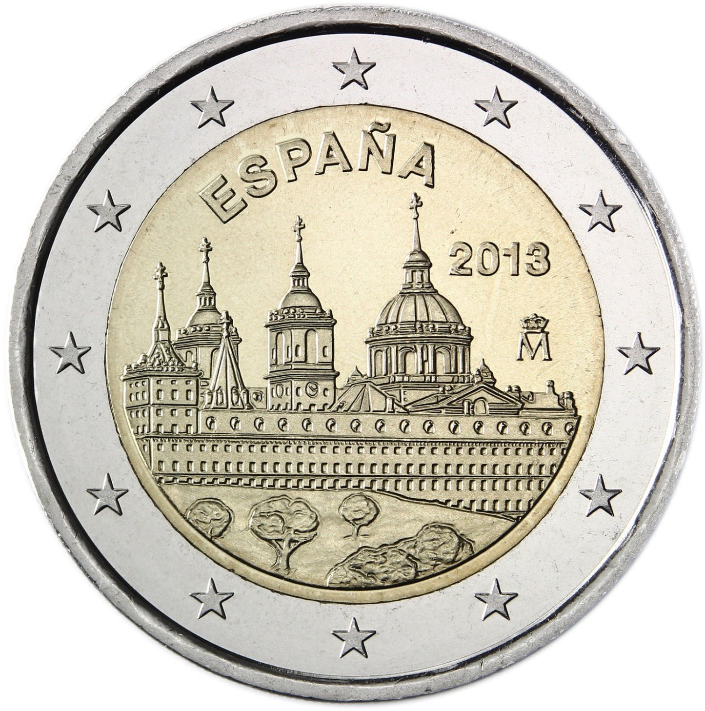 2 euro Hiszpania Escorial UNESCO 2013