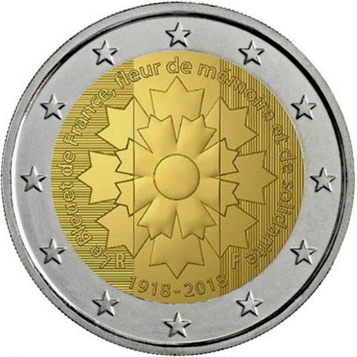 2 euro Francja Bleuet de France 2018