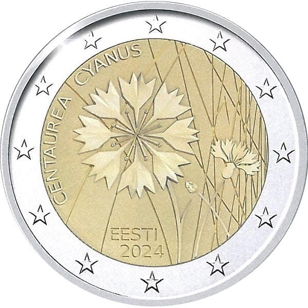 2 euro Estonia Chaber 2024
