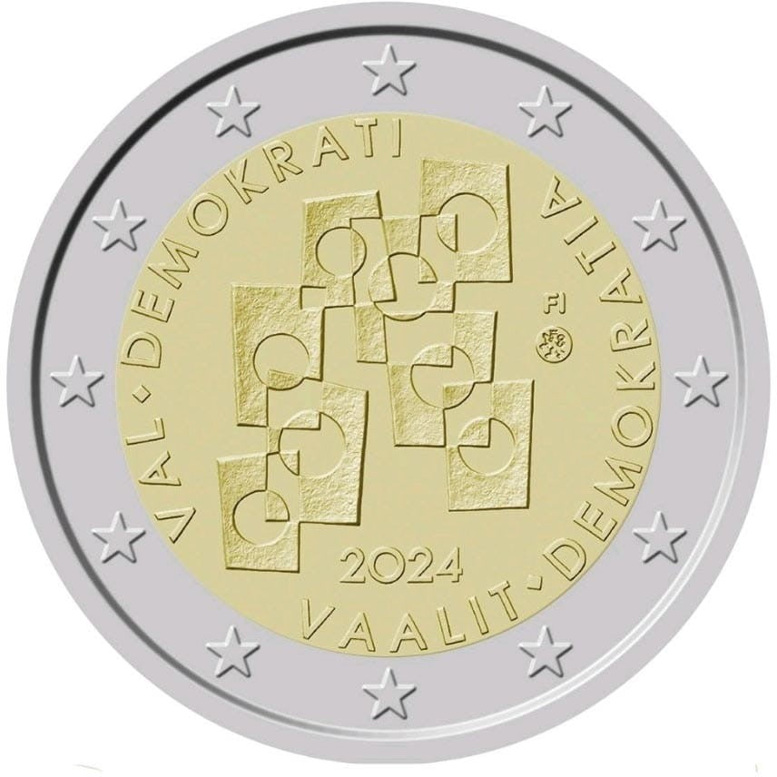 2 euro Finlandia Wybory i demokracja 2024
