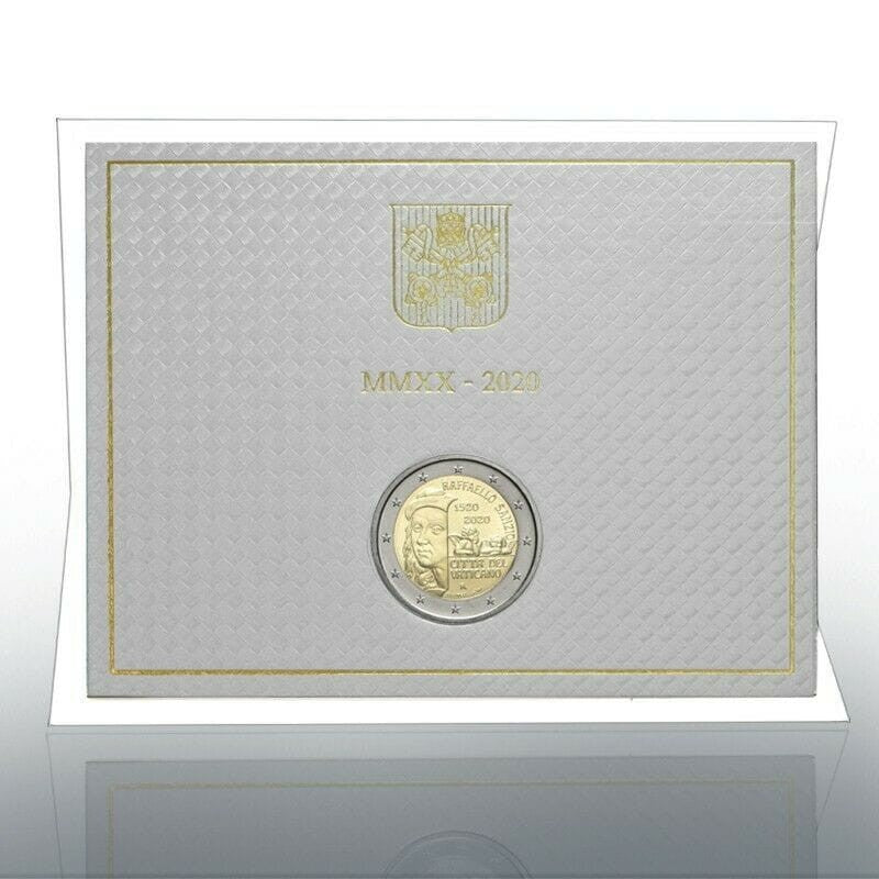 2 euro Watykan Rafaello Sanzio 2020
