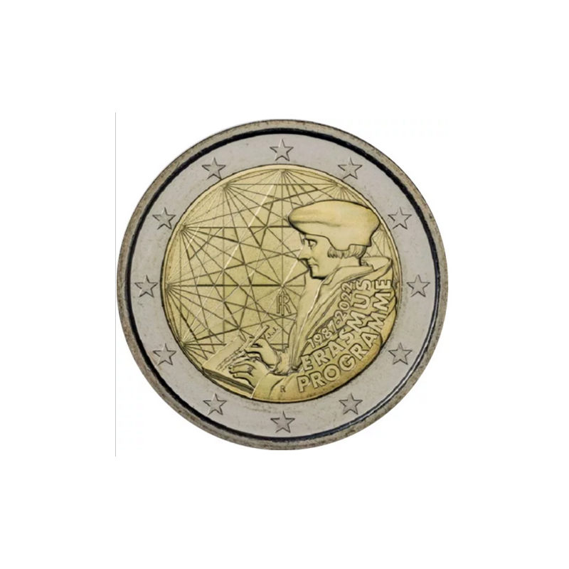 2 euro Włochy 35 lat programu Erasmus 2022