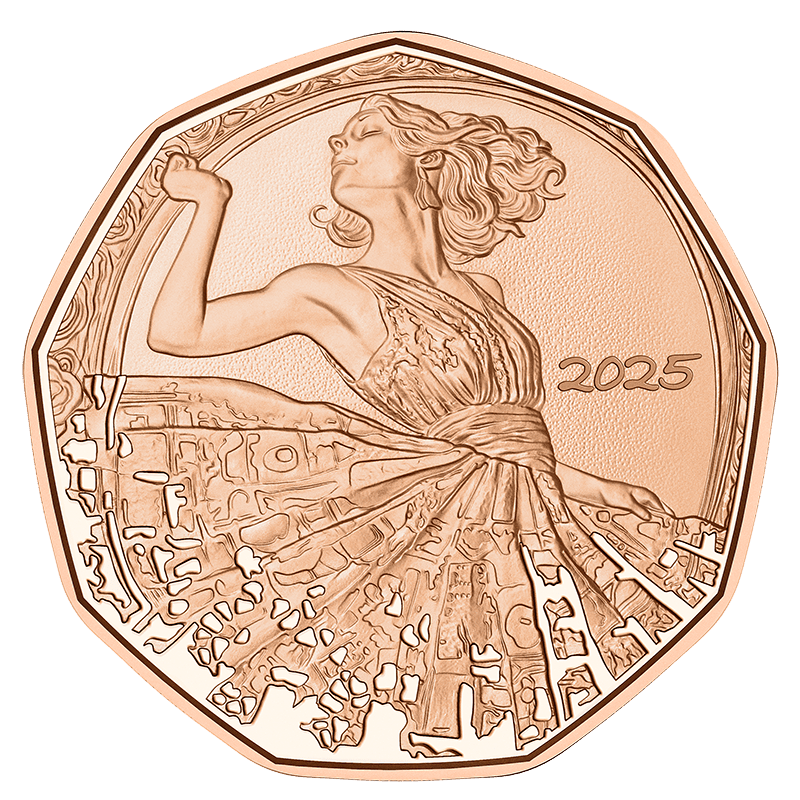 5 euro Austria Taniec 2025