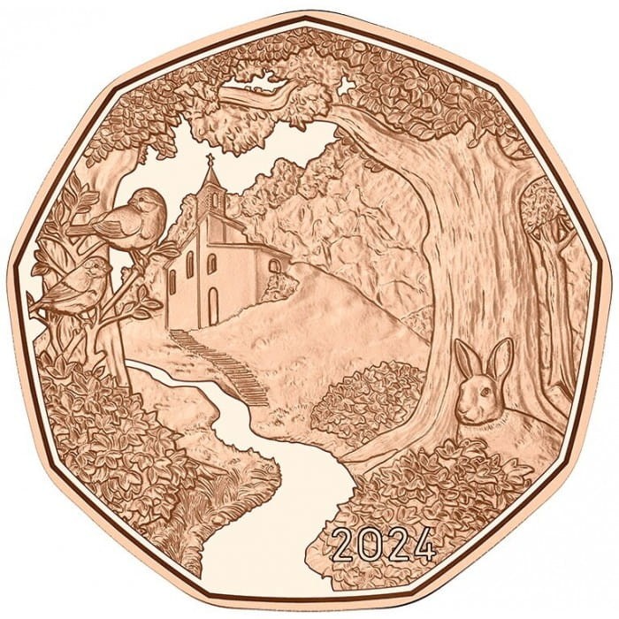 5 euro Austria W drodze 2024