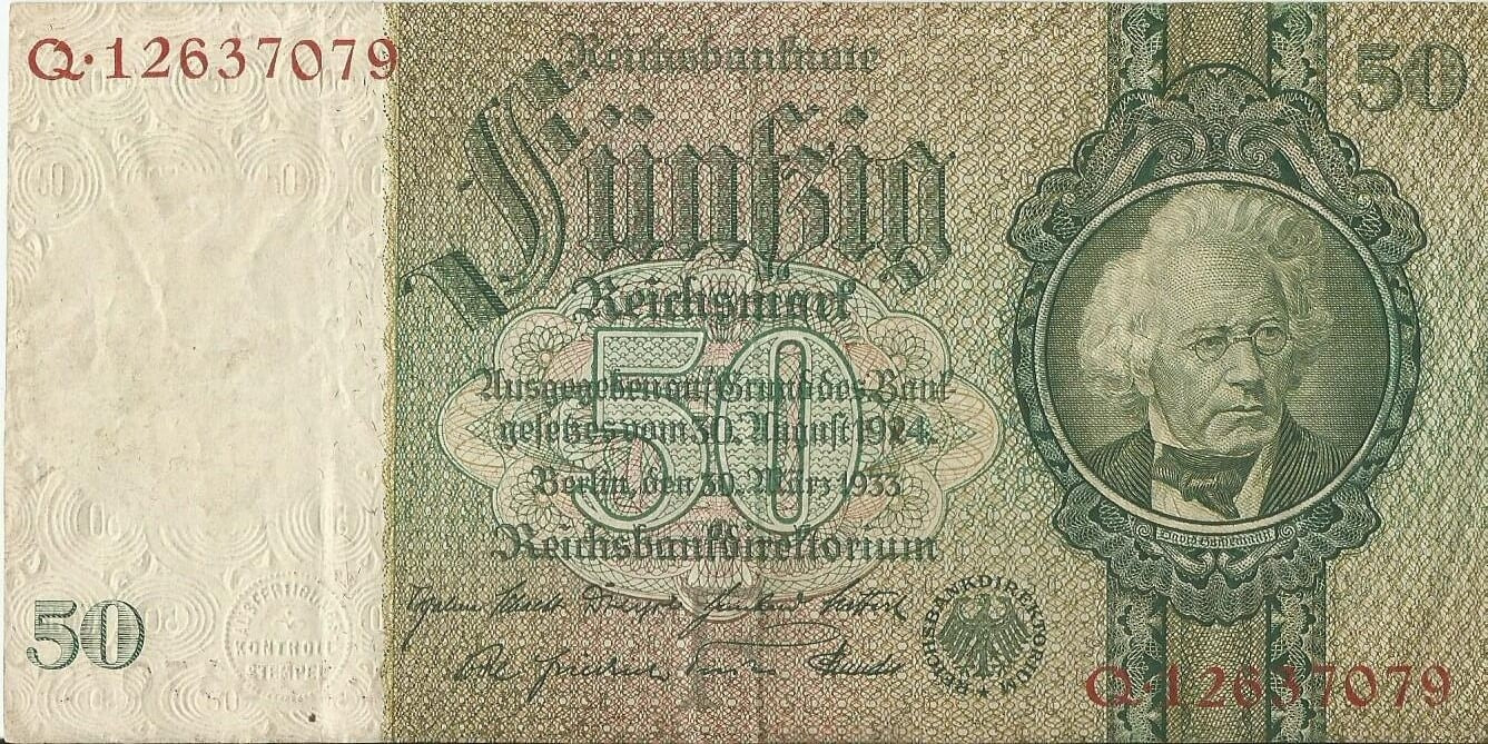 50 marek 1933, Q 12637079, stan 3