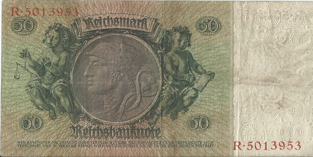 50 marek 1933, R 5013953, stan 3