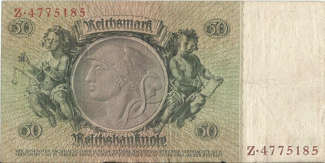 50 marek 1933, Z 4775185, stan 3