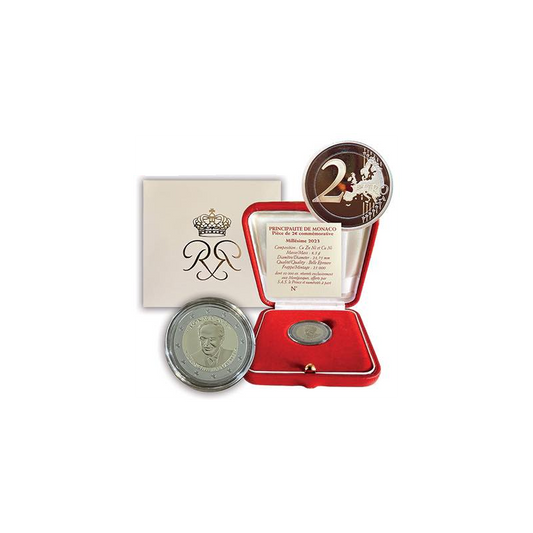 2 euro Monako Rainier III 2023