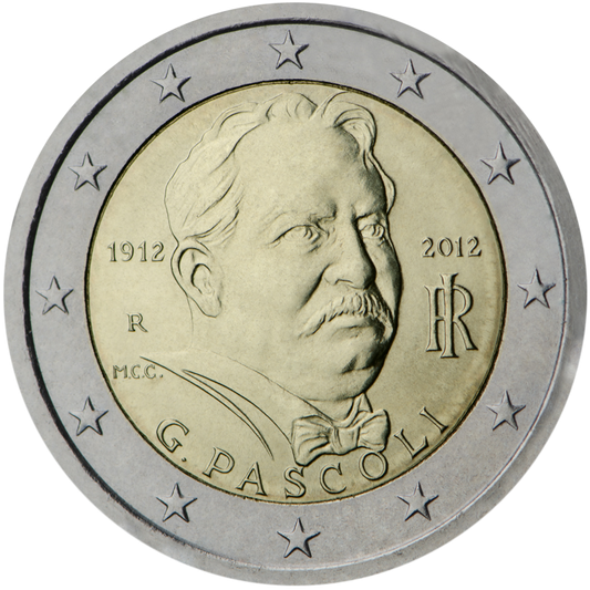 2 euro Włochy Giovani Pascoli 2012
