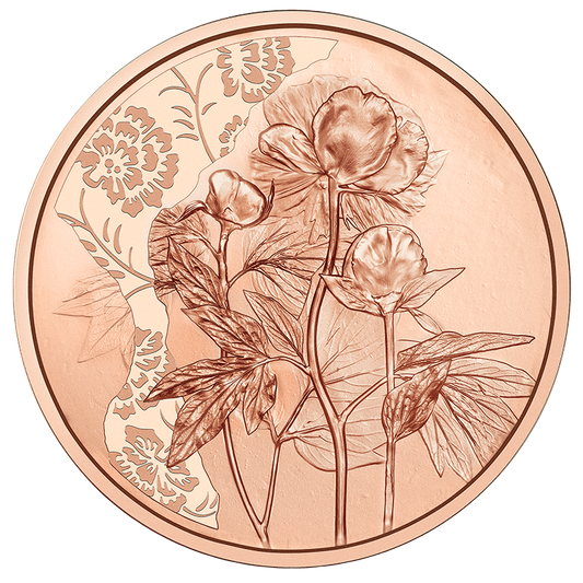 10 euro Austria Piwonia 2024