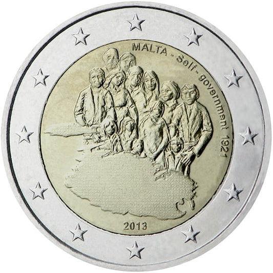 2 euro Malta Ustanowienie samorządu 1921 2013