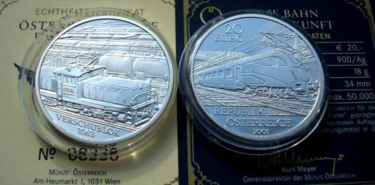 20 € Austria kolej przyszłości 2009