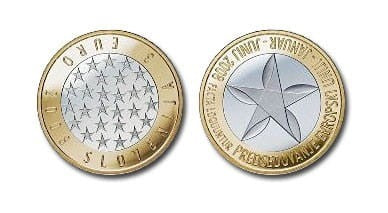 3 euro Słowenia Przewodnictwo w UE 2008