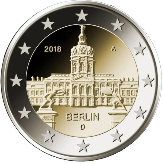 2 euro Niemcy Berlin Charlottenburg 2018