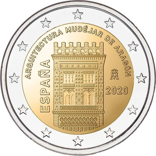 2 euro Hiszpania Mudejar 2020