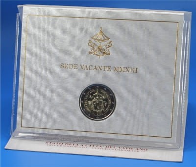 2 euro Watykan Sede Vacante 2013