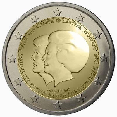 2 euro HOLANDIA Beatrix i W. Aleksander 2013