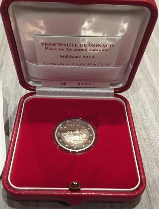 2 euro Monako Zamek 2015 RRR