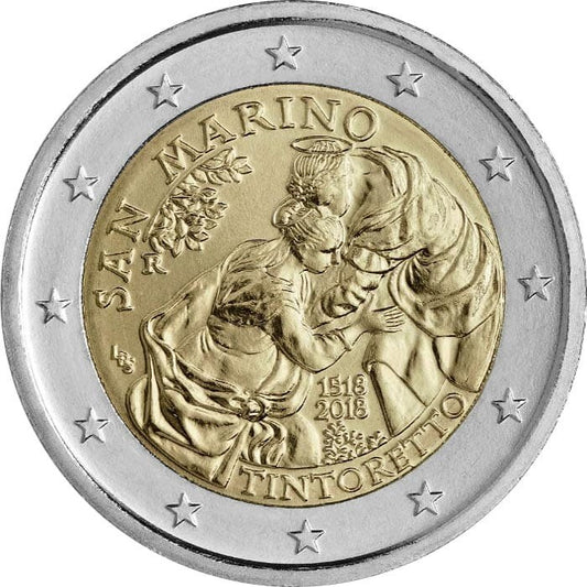 2 euro San Marino Tintoretto 2018