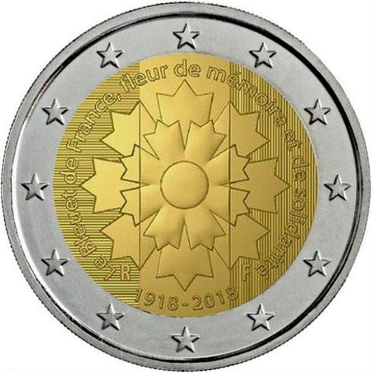 2 euro Francja Bleuet de France 2018