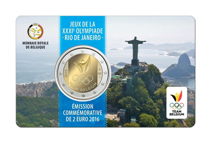 2 euro Belgia Drużyna na Olimpiadę w RIO 2016