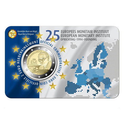 2 euro Belgia 25 lat EMI 2019