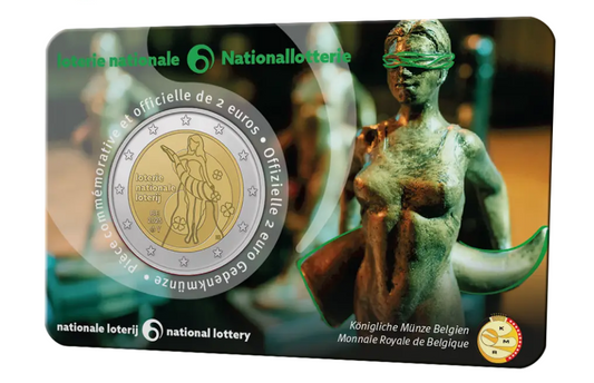 2 euro Belgia Narodowa Loteria 2025