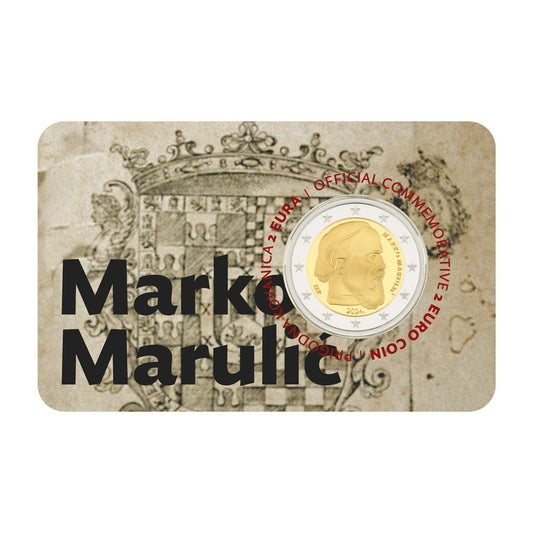 2 euro Chorwacja Marko Marulić  2024 coincard