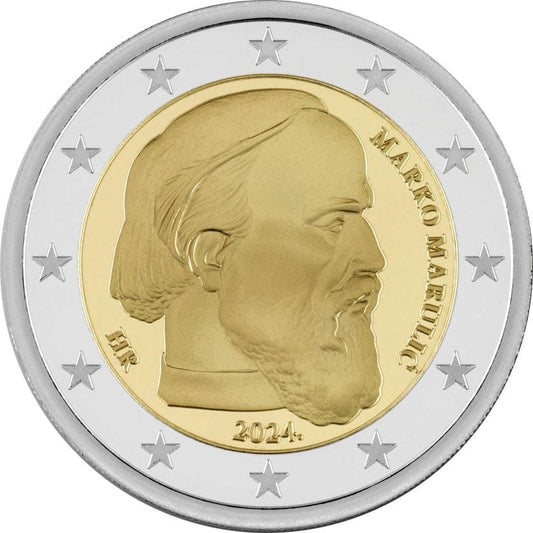 2 euro Chorwacja Marko Marulić 2024