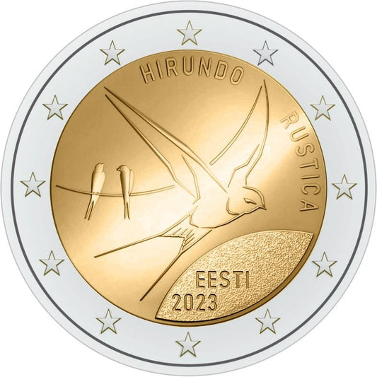 2 euro Estonia Jaskółka 2023