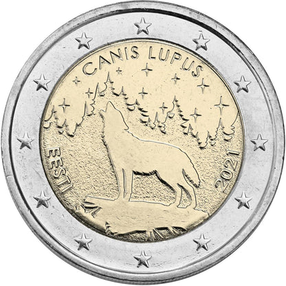 2 euro Estonia Wilk 2021