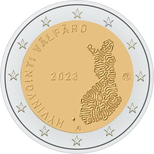 2 euro Finlandia  Usługi społeczno-zdrowotne 2023