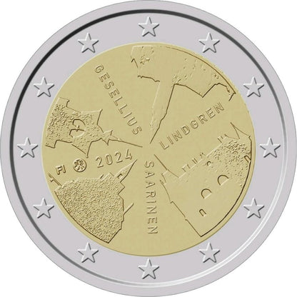 2 euro Finlandia Architektura 2024