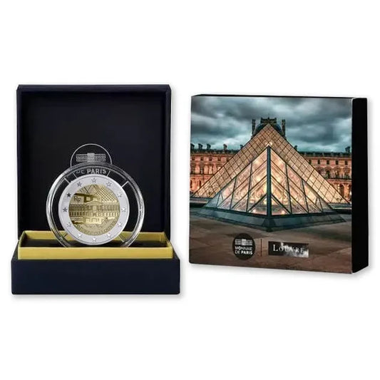 2 euro Francja Muzeum Luwr 2025 L proof