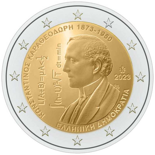 2 euro Grecja Constantin Caratheodory 2023