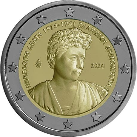 2 euro Grecja Penelope Delta 2024