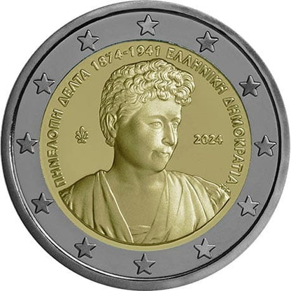 2 euro Grecja Penelope Delta 2024