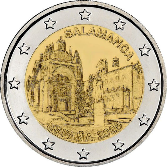 2 euro Hiszpania Salamanka 2025