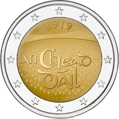2 euro Irlandia Dail eireann 2019