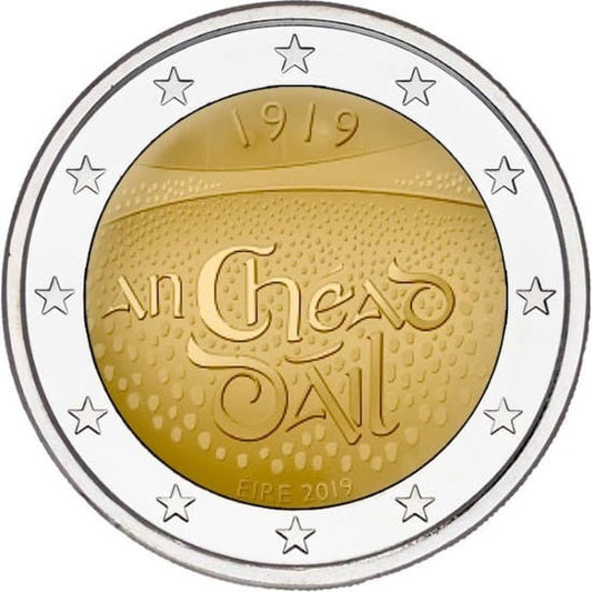 2 euro Irlandia Dail eireann 2019