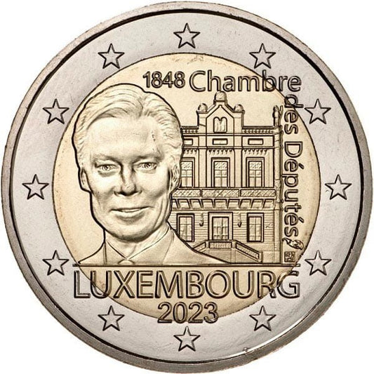 2 euro Luksemburg 175 r. pierwszej konstytucji 2023
