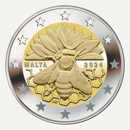 2 euro Malta Pszczoła 2024