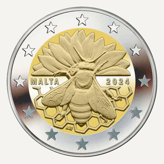 2 euro Malta Pszczoła 2024