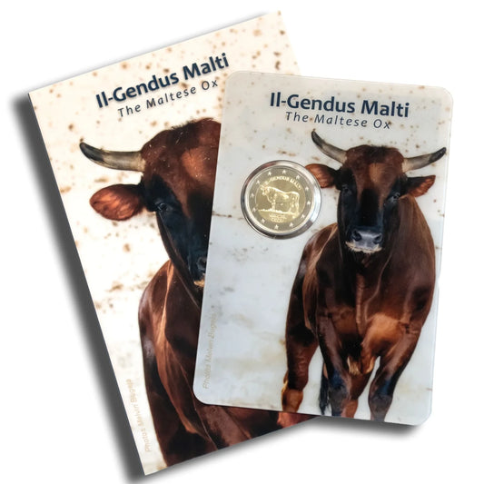 2 euro Malta Wół maltański 2025 coincard