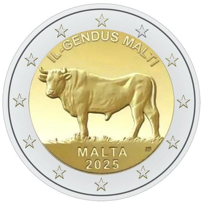 2 euro Malta Wół maltański 2025