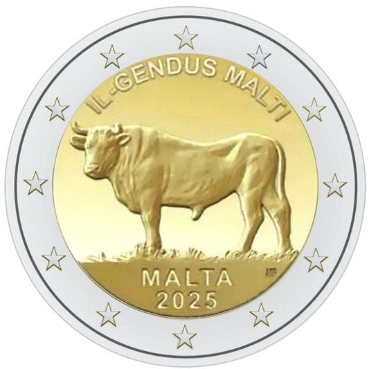 2 euro Malta Wół maltański 2025