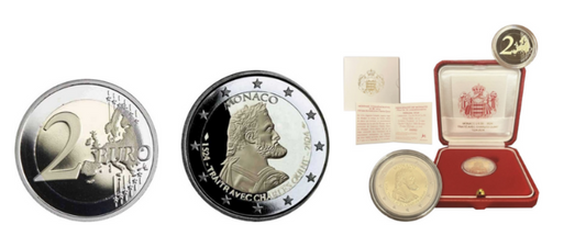 2 euro Monako 500 lat Traktatu z Burgos 2024