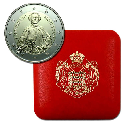 2 euro Monako Książe Honore III 2020