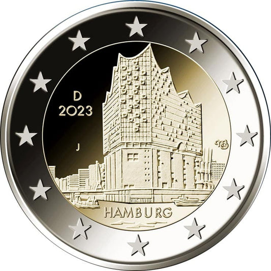 2 euro Niemcy Hamburg - Elbphilharmonie 2023