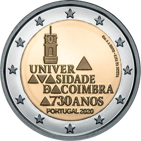 2 euro Portugalia Coimbra 2020